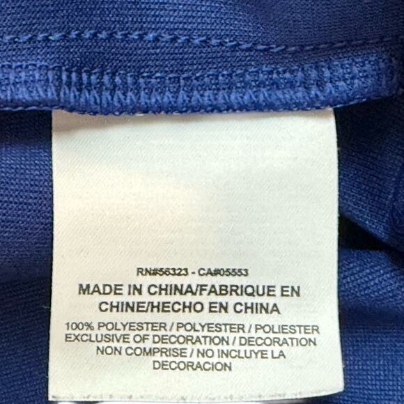 Y2K Revival Retro Nike The Athletic Dept Blue/Green Striped Track Pants Size M - Picture 5 of 8